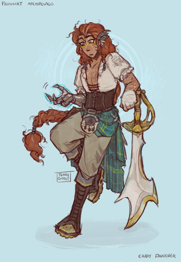 eilidh albannach - froshart archipelago [d&d campaign]